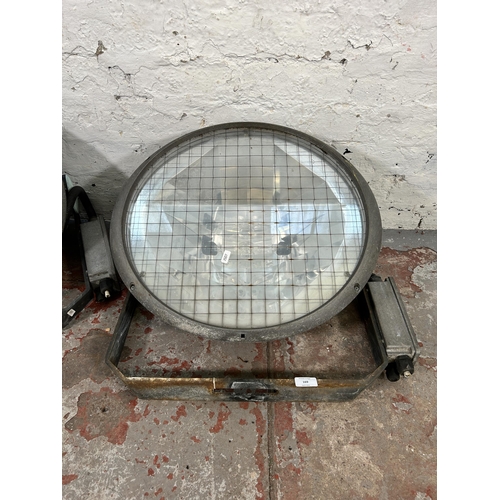 169 - A pair of Philips IP65 galvanised floodlights - approx. 47cm high x 54cm wide