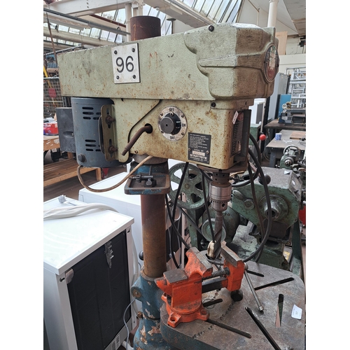 717 - A Startrite Engineering Co. Ltd. Mercury Mark II 240v 5 speed drilling machine on cast iron base