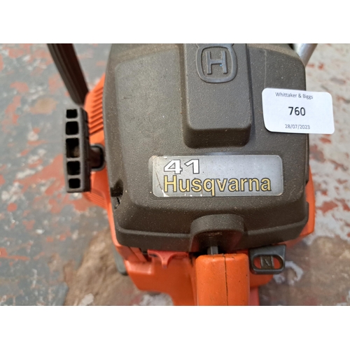 760 - A Husqvarna 41 air injection 14