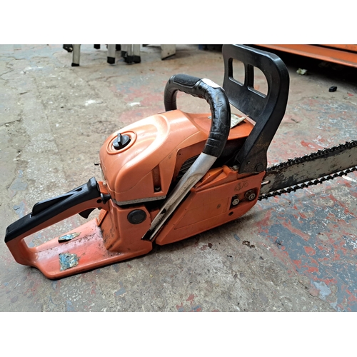 778 - A petrol chain saw