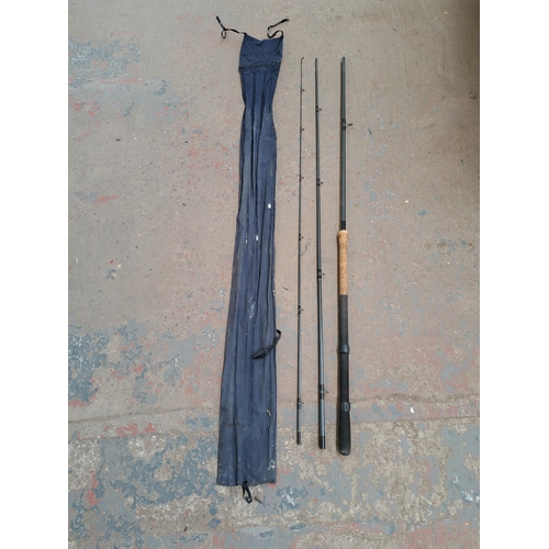 783A - A bagged Leeda 4000 Series Match 12ft three piece carbon fibre float fishing rod