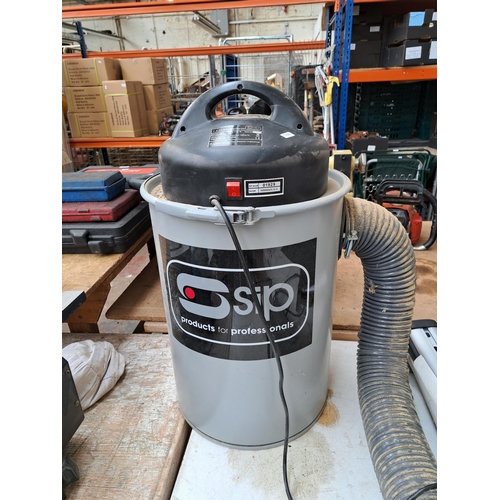 793 - Two 240v industrial dust extractors, one Select Record Power and one SiP