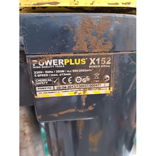 805 - A Power Plus X152 240v 5 speed mill drill