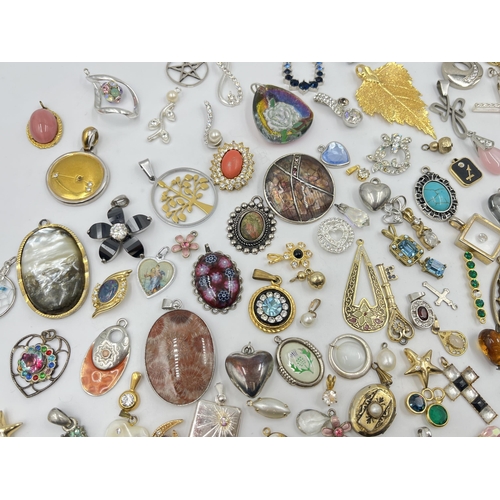 2225 - A collection of pendants