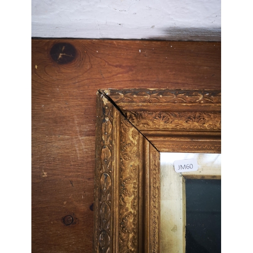 230 - A 19th century gilt framed portrait oil painting of a seated girl - approx. 73cm high x 61cm wide