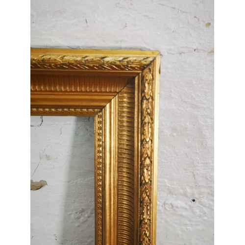 232 - Three antique gilt frames - largest approx. 71cm x 64cm