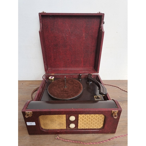 522 - A vintage Plessey record player