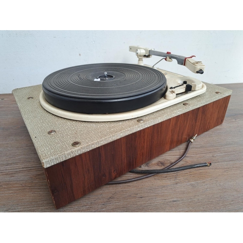 525 - A vintage Garrard 4HF four-speed turntable