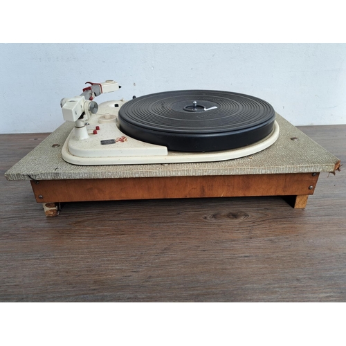 525 - A vintage Garrard 4HF four-speed turntable