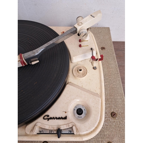 525 - A vintage Garrard 4HF four-speed turntable