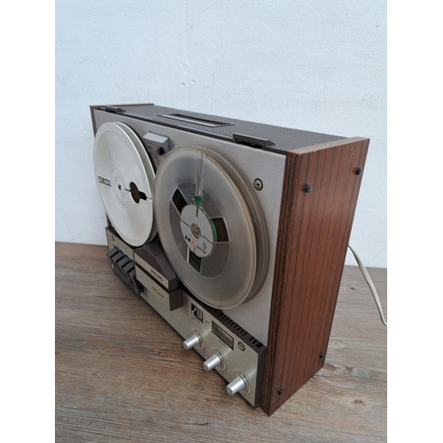 535 - An early 1970s Philips N4307 reel-to-reel tape recorder