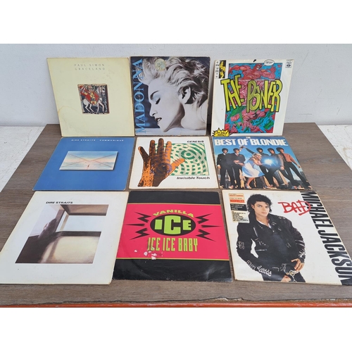 561 - A box containing a large collection of LP and 7