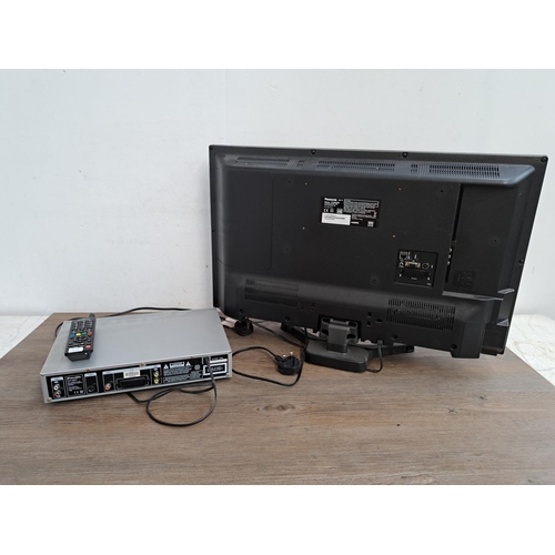 594 - Two items, one Panasonic TX-32E302B 32