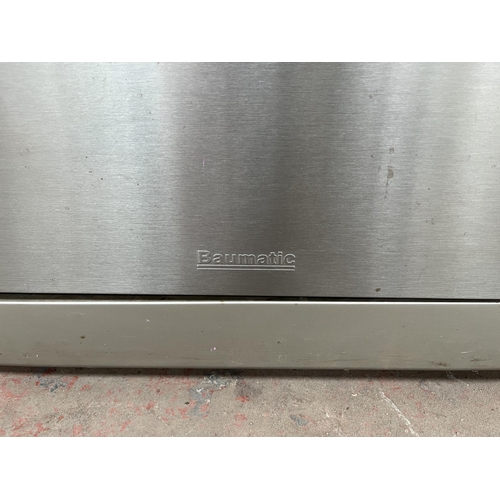 672 - A Baumatic BFD64SS stainless steel 60cm dishwasher