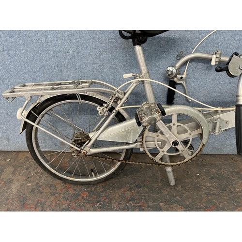 697 - A Bickerton Portable folding bike