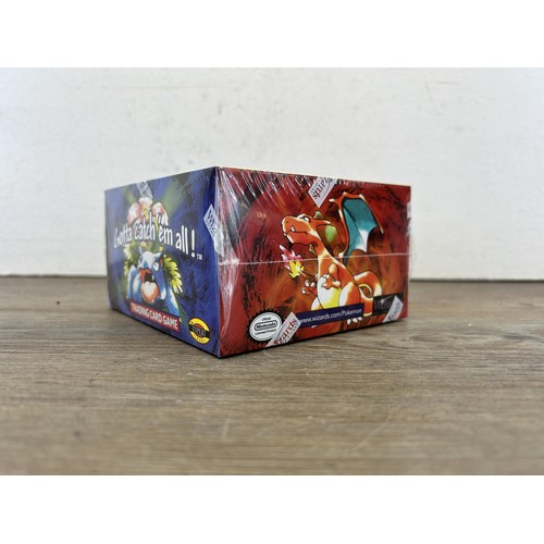 362 - A replica Pokémon base set booster box