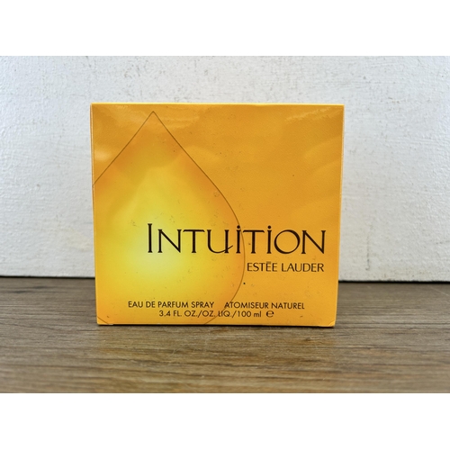 440 - A boxed Estee Lauder Intuition 100ml eau de parfum