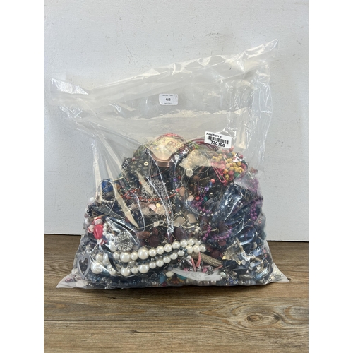 452 - Approx. 10kg of assorted costume jewellery