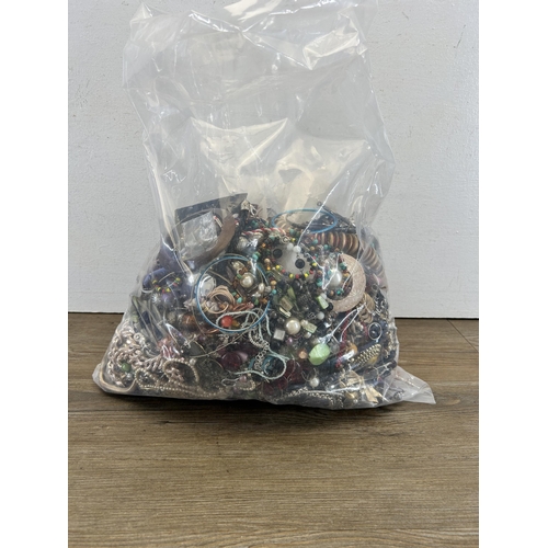 458 - Approx. 10kg of assorted costume jewellery