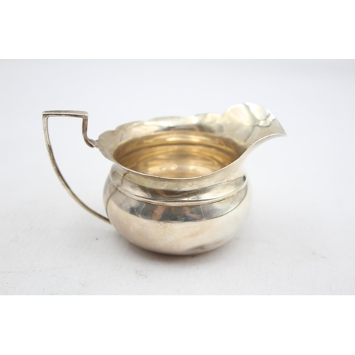 2314 - A stamped .925 silver cream jug - approx. gross weight 86g