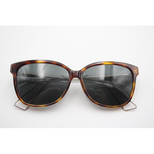 2437 - A pair of Dior tortoiseshell effect sunglasses