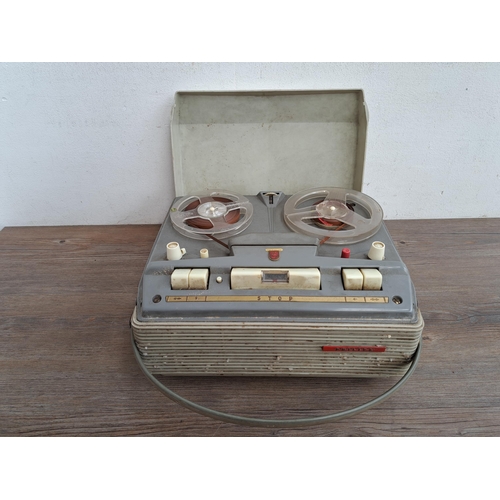 623 - A Phillips EL3541A 4-track tube reel to reel tape recorder