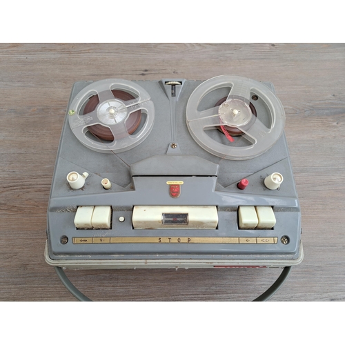 623 - A Phillips EL3541A 4-track tube reel to reel tape recorder