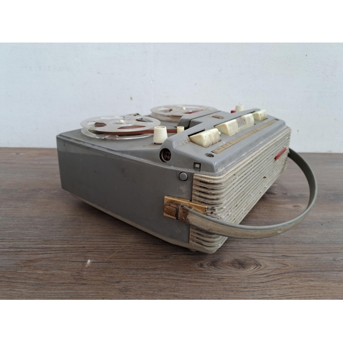 623 - A Phillips EL3541A 4-track tube reel to reel tape recorder