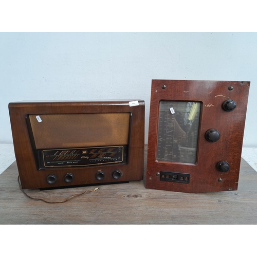 632 - Two radio receivers, one RGD High Fidelity model no. 110 and one other