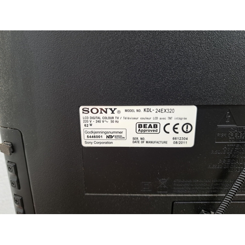 656 - A Sony Bravia KDL-24EX320 24