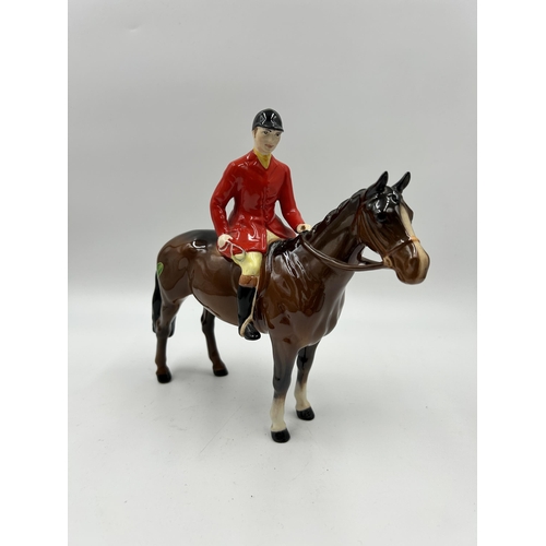 331 - A Beswick no. 1501 Huntsman on Horse figurine