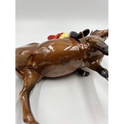 331 - A Beswick no. 1501 Huntsman on Horse figurine