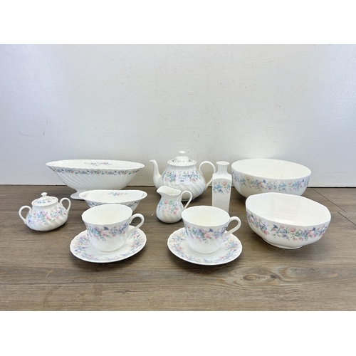 355 - Twelve pieces of Wedgwood Angela china