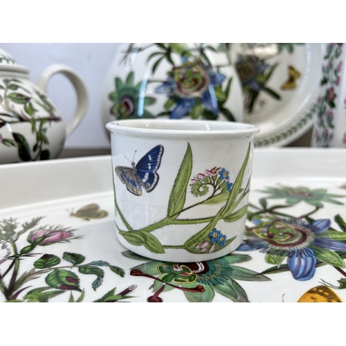 385 - Fourteen pieces of Portmeirion The Botanic garden bone china