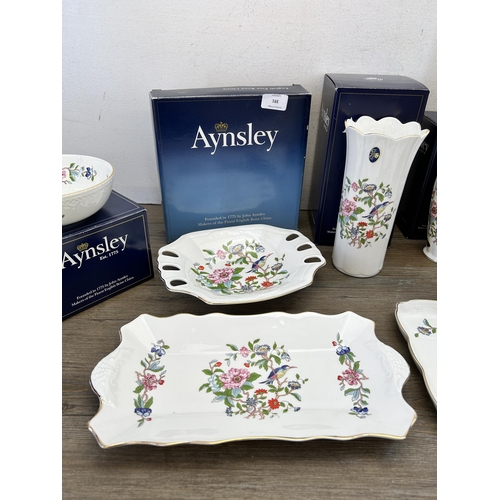 391 - Seven pieces of Aynsley Pembroke fine bone china