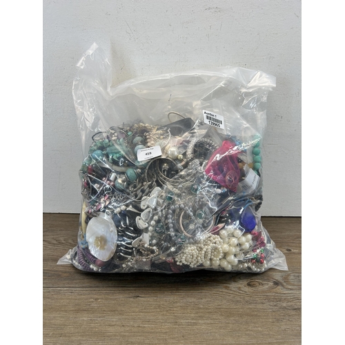 459 - Approx. 10kg of assorted costume jewellery