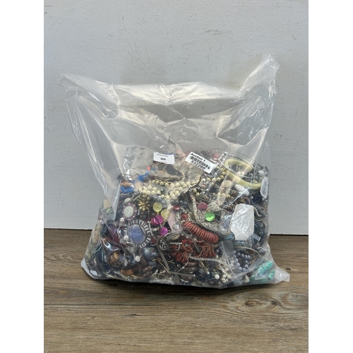 466 - Approx. 10kg of assorted costume jewellery