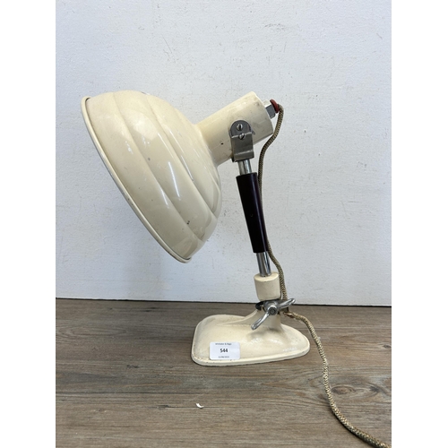 544 - A mid 20th century Pifco Infradette infrared and radiant heat lamp - approx. 33cm high