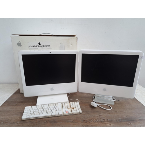 667 - Two Apple iMacs, one boxed