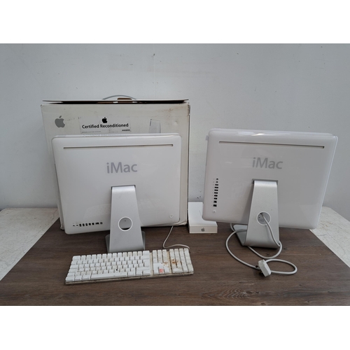 667 - Two Apple iMacs, one boxed