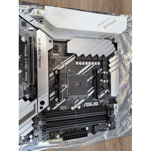 681 - Two items, one Asus Prime X470-Pro motherboard and one PowerColor RN 380 4gb graphics card