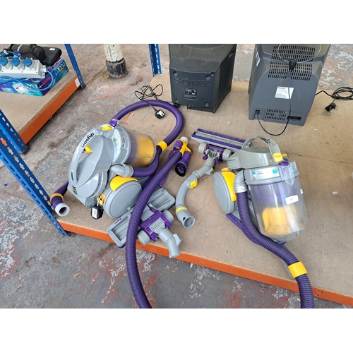 707 - Two Dyson DC05 vacuum cleaners