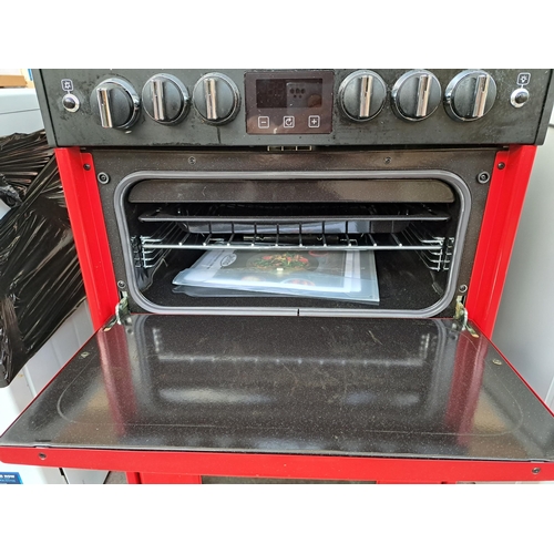 711 - A Belling four ring stove cooker and grill unit - approx. 94cm high x 60cm wide x 64cm deep