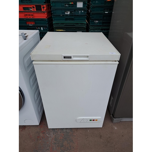 716 - A Scandinovia chest freezer - approx. 83cm high x 56cm wide x 59cm deep