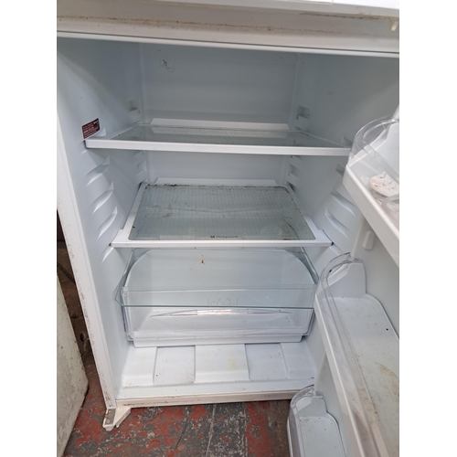 719 - A Hotpoint RLAV21 Ice Diamond undercounter fridge - approx. 85cm high x 55cm wide x 58cm deep