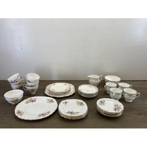 364 - Two tea sets, one Stanley China eighteen piece and one Crown Regent twenty piece