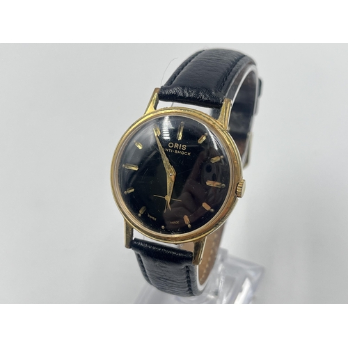 2297 - A vintage Oris Anti-Shock mechanical men's wristwatch