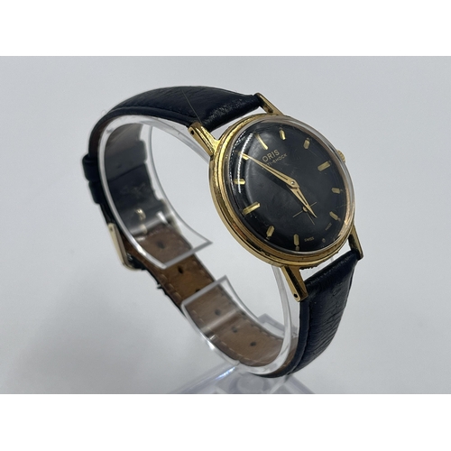 2297 - A vintage Oris Anti-Shock mechanical men's wristwatch