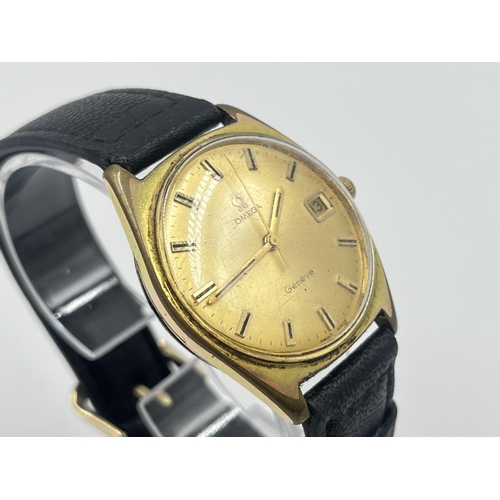 2298 - A 1970s Omega Genéve mechanical men's wristwatch