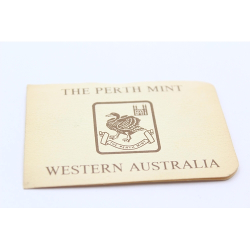 2283 - A boxed The Perth Mint Western Australia .999 silver bullion coin with certificate